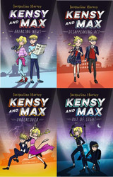 Kensy and Max Series 1-4 books Collection Pack Set