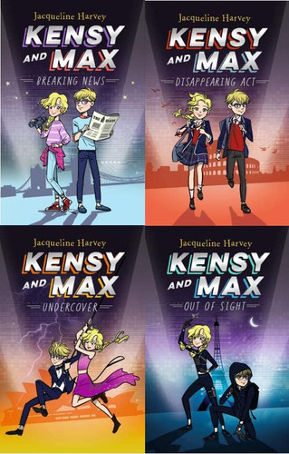 Kensy and Max Series 1-4 books Collection Pack Set