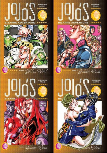 JoJo's Bizarre Adventure Part 5 Volume 1 - 4