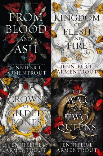 Blood and Ash Complete Series 4-book Collection Set by Jennifer L.