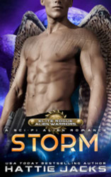 Storm: A Sci-Fi Alien Romance (Elite Rogue Alien Warriors)