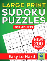 SUDOKU PUZZLES FOR ADULTS LARGE PRINT