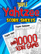 Triple Yahtzee Score Pads Large Print