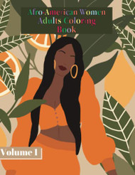 Afro-American Women Adults Coloring Book