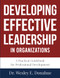Developing Effective Leadership in Organizations