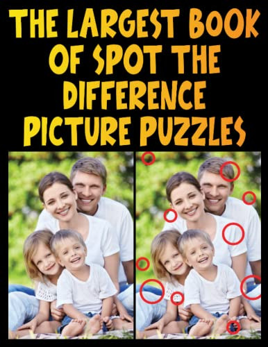 Largest Book of Spot the Difference Picture Puzzles Volume 2
