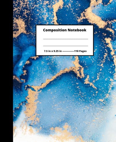 Composition Notebook: Wide Ruled Notebook for School Notebook