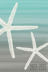 3-Year Planner 2023-2025 with a Starfish Beach Cover 6x9 Size