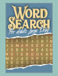 Word Search For Adults Large Print