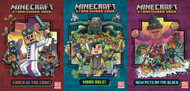 Minecraft Stonesword Saga Series 3 Books Set