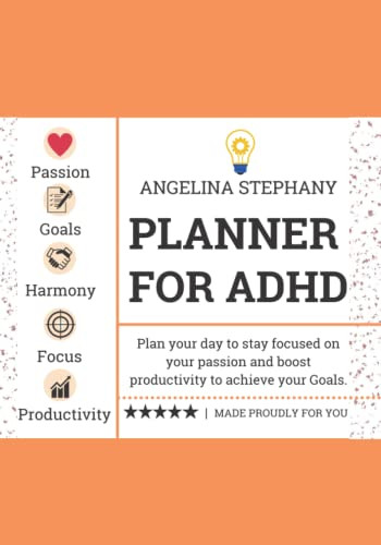 Planner for ADHD: Planner for ADHD women teens adults men kids