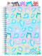 Squishmallows - Neon Leopard Print - Spiral Tab Journal Notebook - 96