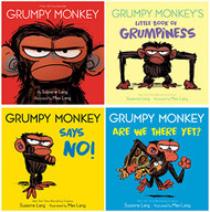 NEW! Grumpy Monkey Series 4 Books Collection