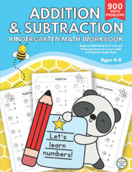 Addition and Subtraction Kindergarten Math Workbook