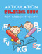 Articulation Coloring Book for Speech Therapy