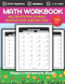 5th and 6th Grade Math Workbook for Kids - Suitable for Ages 10-12