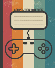 Composition Notebook: Video Game Retro | Wide-Ruled Lined Paper