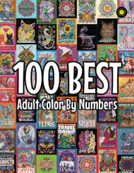 Color By Number For Adults Large Print Coloring Book by Cindy Summers