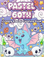 Pastel Goth Creepy Kawaii Coloring Book