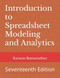 Introduction to Spreadsheet Modeling and Analytics