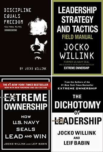 4 Books Collection Set by Jocko Willink