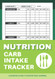 Nutrition Carb Intake Tracker Log Book