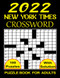 2022 Crossword Puzzle Book For Adults New York Times