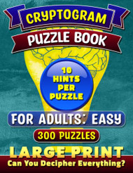 Easy Cryptograms Puzzle Books for Adults