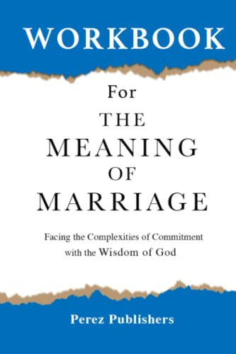 Workbook For The Meaning of Marriage