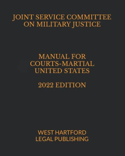 MANUAL FOR COURTS-MARTIAL UNITED STATES