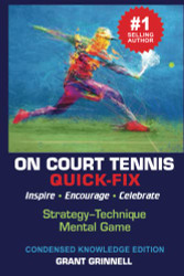 ON COURT TENNIS QUICK-FIX BOOK