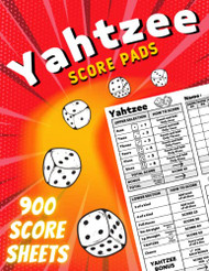 Yahtzee Score Pads: 900 Large Score Sheets for Scorekeeping