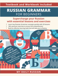 Russian Grammar for Beginners Textbook and Workbook Included