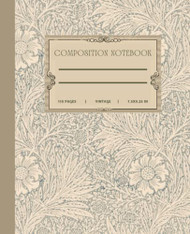 Composition Notebook: Vintage Botanical Illustration | Cute Aesthetic