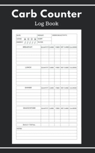 Carb Counter Log Book