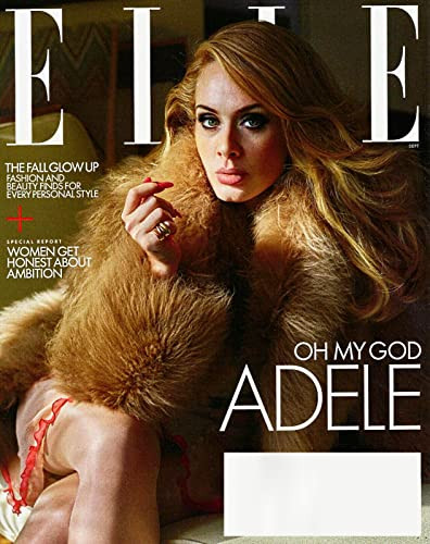 ELLE Magazine September 2022 OH MY GOD - ADELE Cover