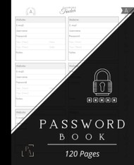 Password Book: with Alphabetical Tabs | Password Keeper Journal