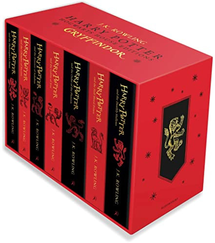 Harry Potter Gryffindor House Editions 7 Books Set