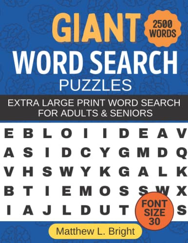 Giant Word Search Puzzles