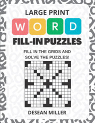 Word Fill In Puzzles Book for Adults