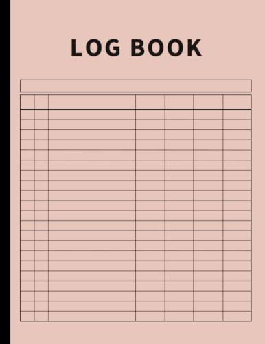 Log Book: Large Multipurpose with 7 Columns to Track Daily Activity