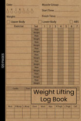 Weight Lifting Log Book: Workout Journal for Men and Women