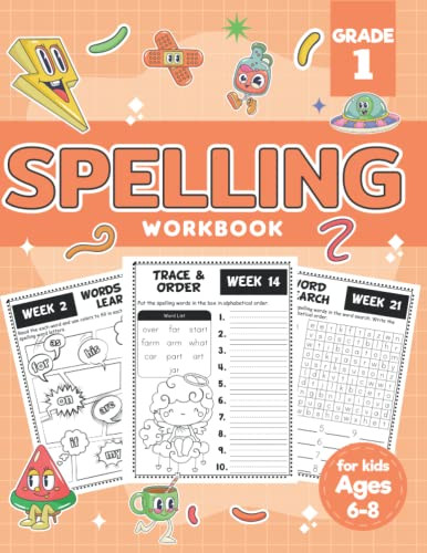 Spelling Workbook Grade 1