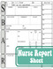 SBAR Nurse Report Sheet Notebook