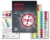NFPA 70 2020 NEC National Electrical Code Handbook with EZ Tabs - Color