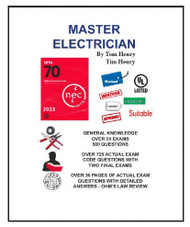 2023 Master Electrician Exam Questions & Answers