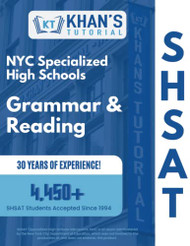 KHAN'S TUTORIAL SHSAT Grammar & Reading Study Guide