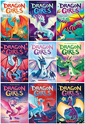 Dragon Girls Series Complete 9 Books Set