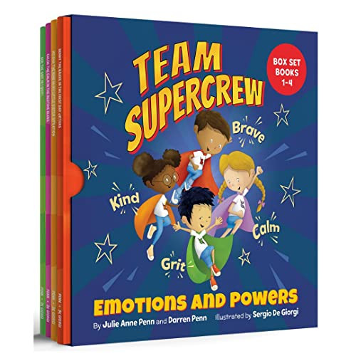 Team Supercrew - Emotions and Powers - 4 Book Box Set