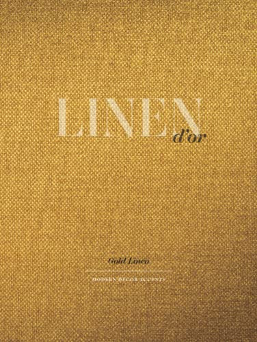 Linen d'Or - Decorative Book for Interior Design and Coffee Table